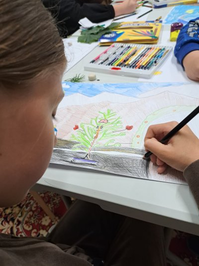 Zajęcia plastyczne 10.10.2023